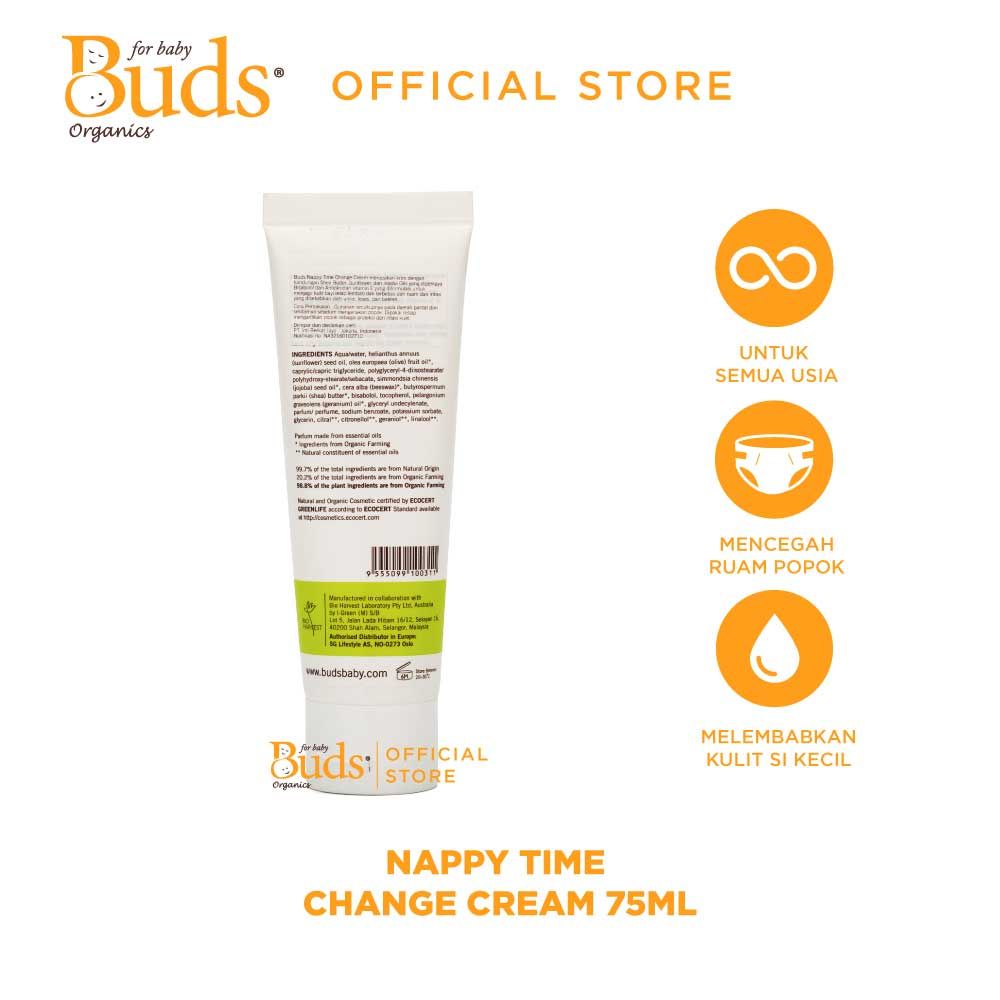 BUDS - Nappy Time Change Cream 75ml - 2