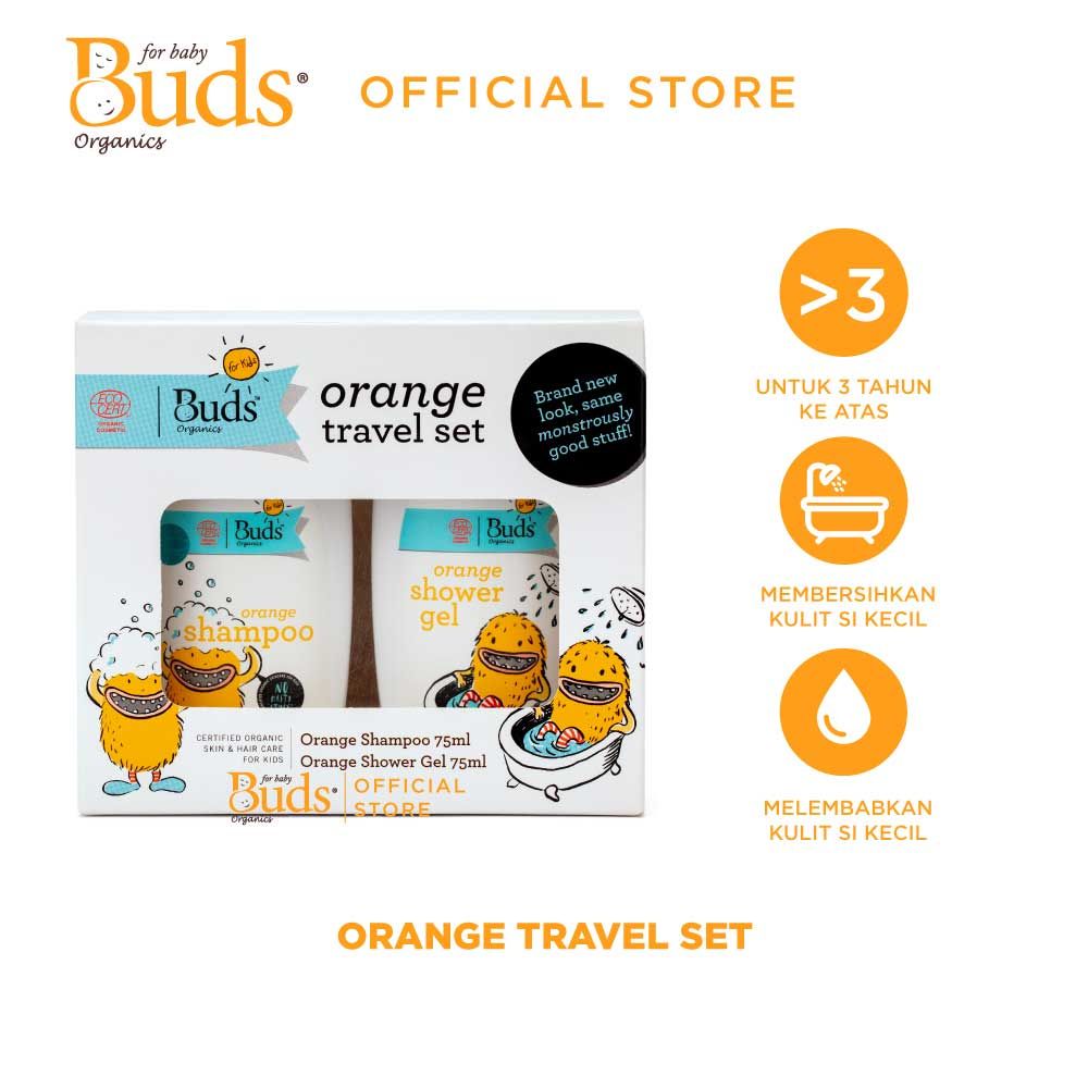 BUDS - Kids Travel Set Orange - 2