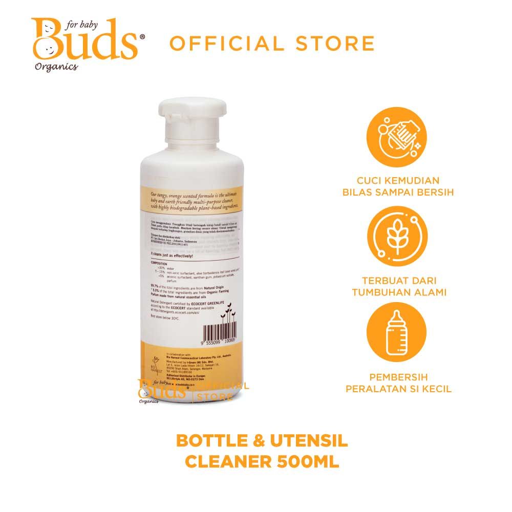 BUDS - Baby Safe Bottle and Utensil Cleaner 500ml - 2