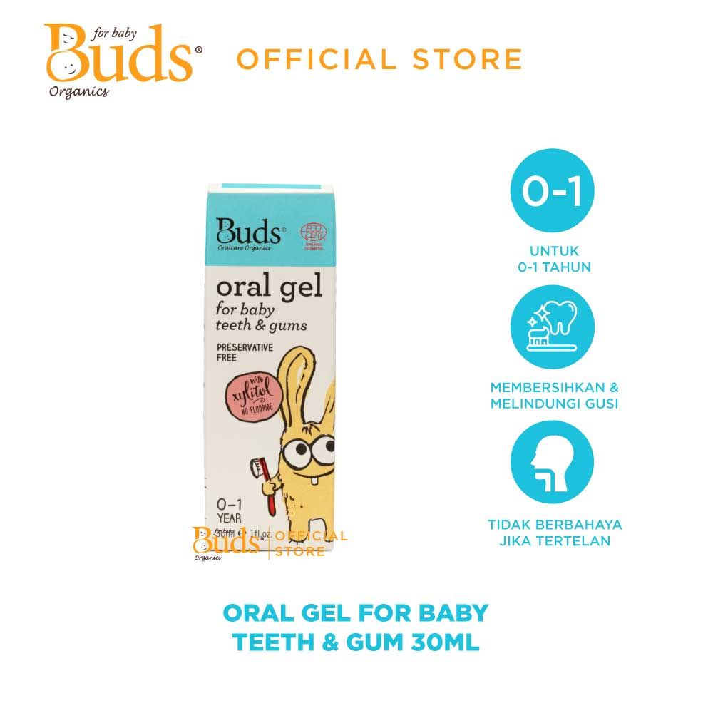 BUDS - Oral Gel for Baby Teeth & Gums (0-1Y) 30ml - 2