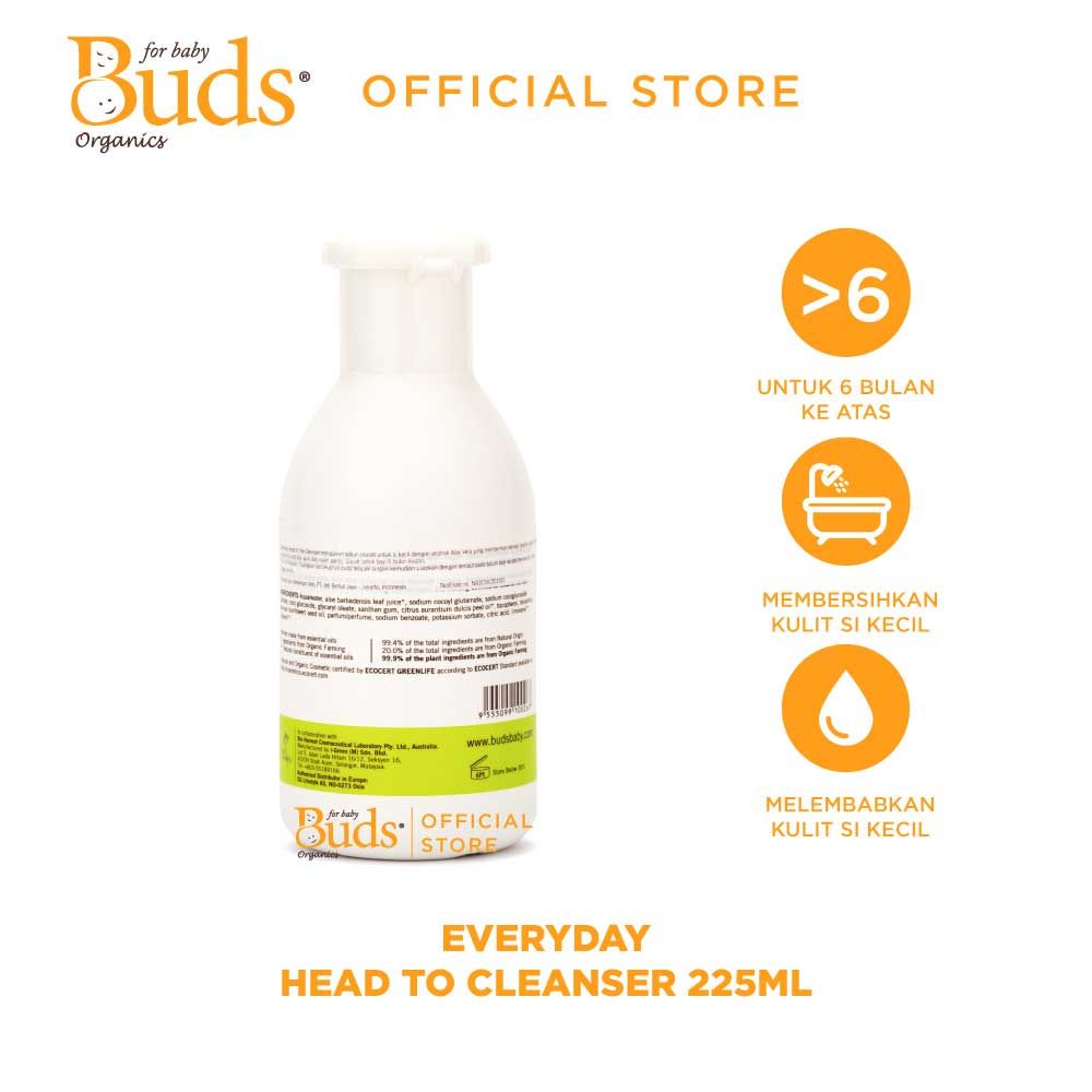 BUDS - Everyday Head To Toe Cleanser 225ml - 2