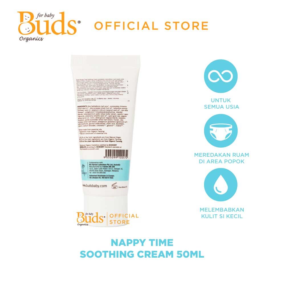 BUDS - Nappy Time Soothing Cream 50ml - 2