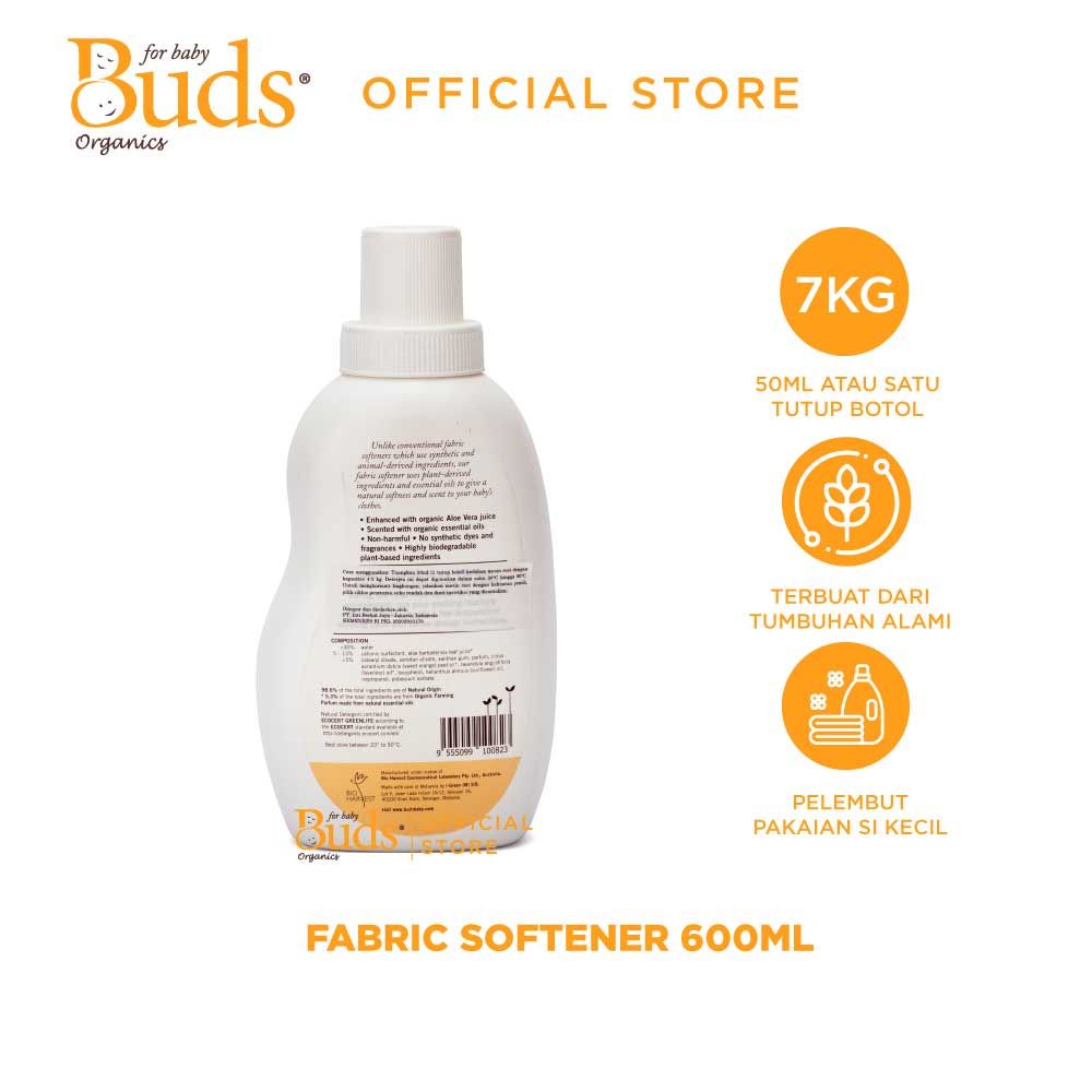 BUDS - Baby Safe Fabric Softener 600ml - 2