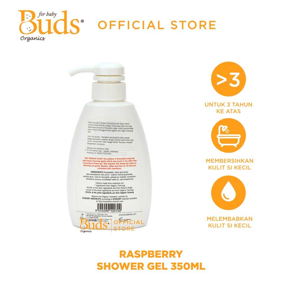 BUDS - Raspberry Shower Gel 350ml - 2