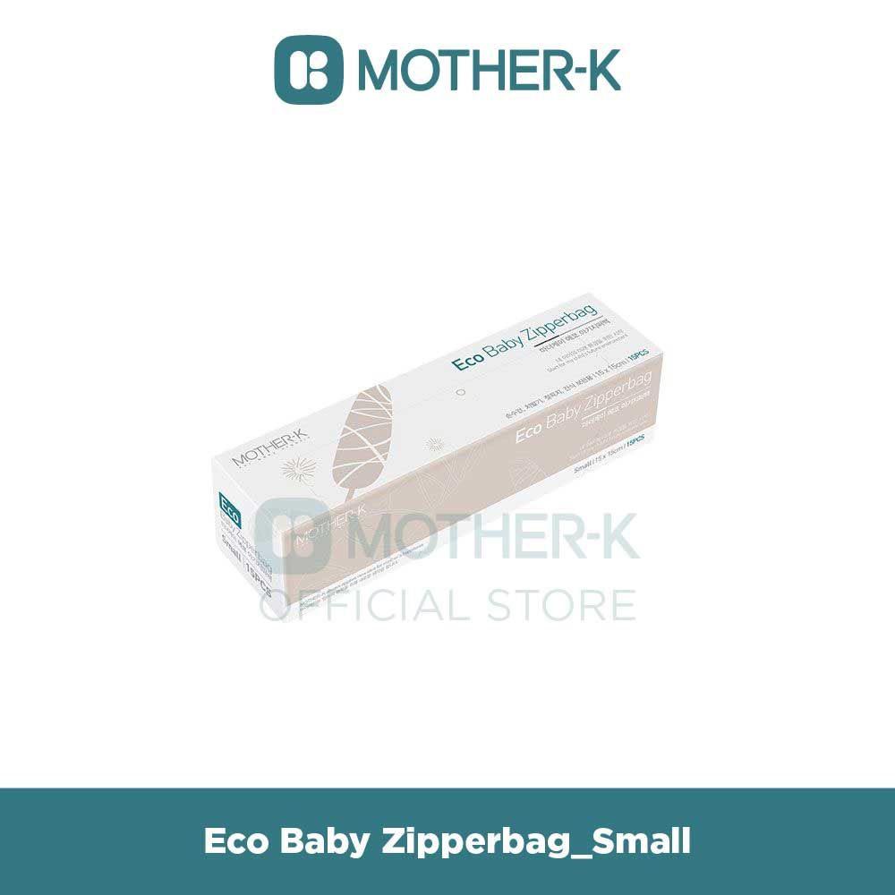Mother-K - Eco Baby Zipperbag (15 pcs) - Small - 1