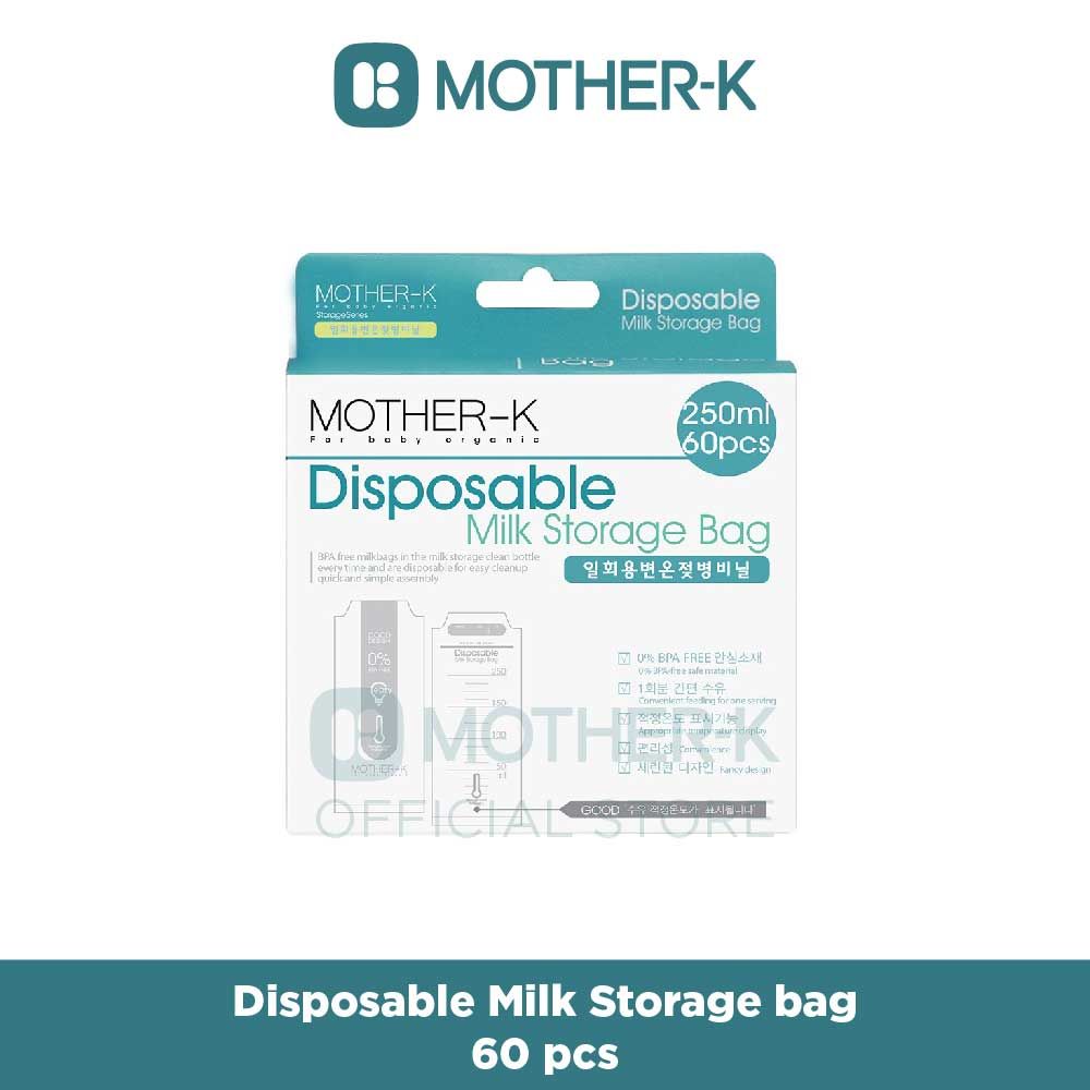Mother-K - Disposable Milk Storage Bags 250 ml (60 pcs) - 1