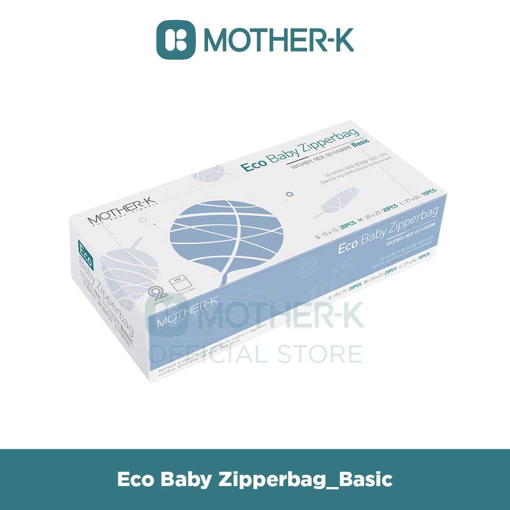 Mother-K - Eco Baby Zipperbag - Basic - 1