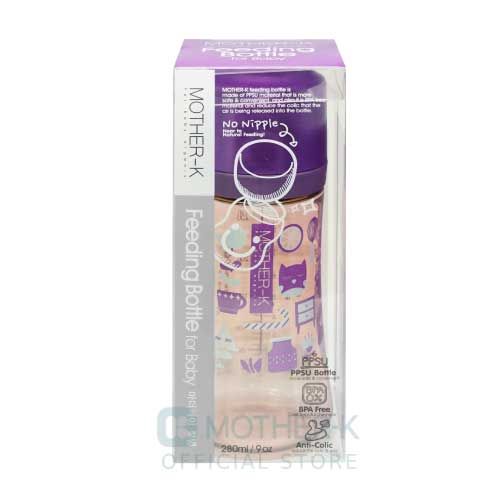 Mother-K - Disposable Feeding Bottle *No Nipple* - Purple - 1
