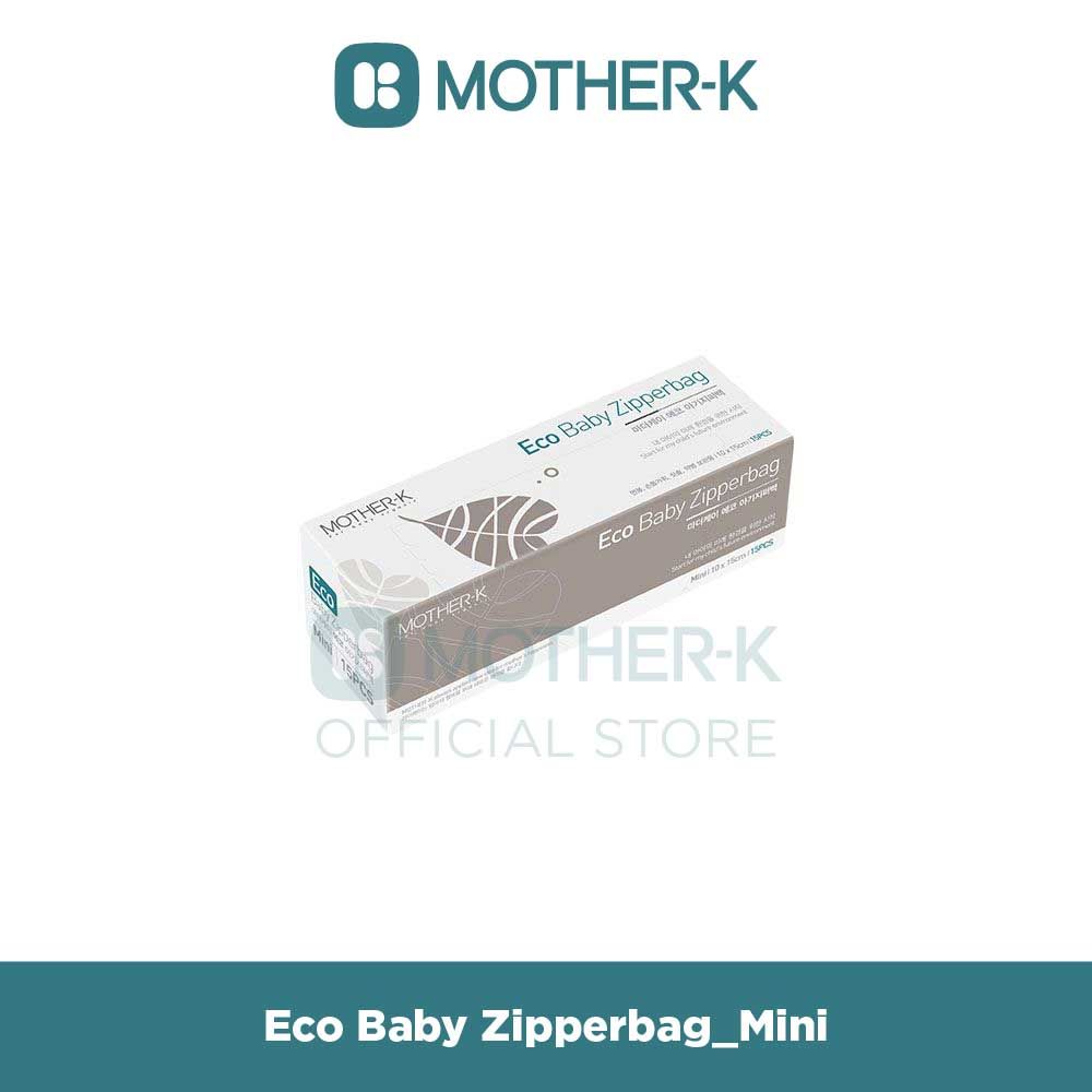 Mother-K - Eco Baby Zipperbag (15 pcs) - Mini - 1