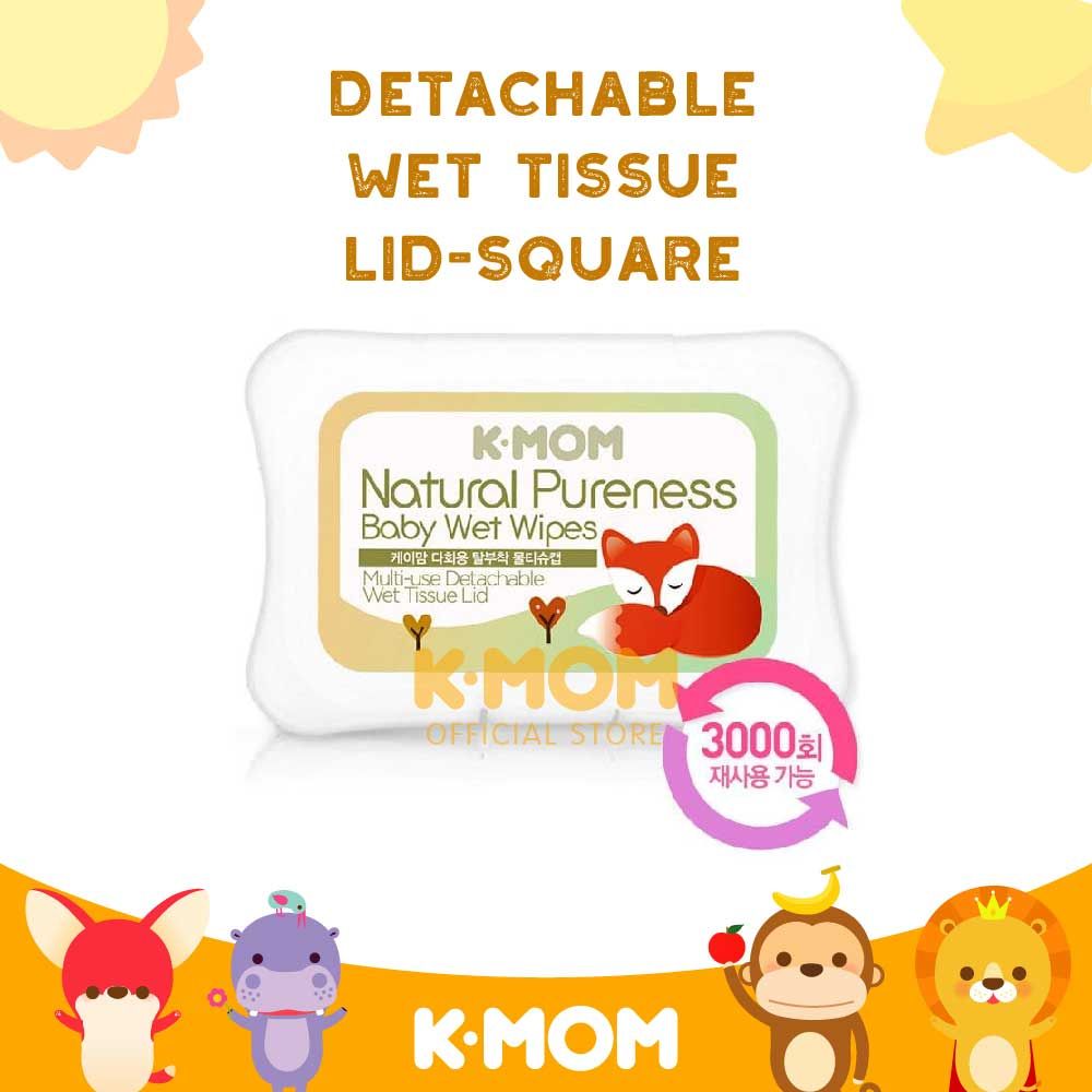 K-MOM - Detachable Wet Tissue Lid - Square - 1