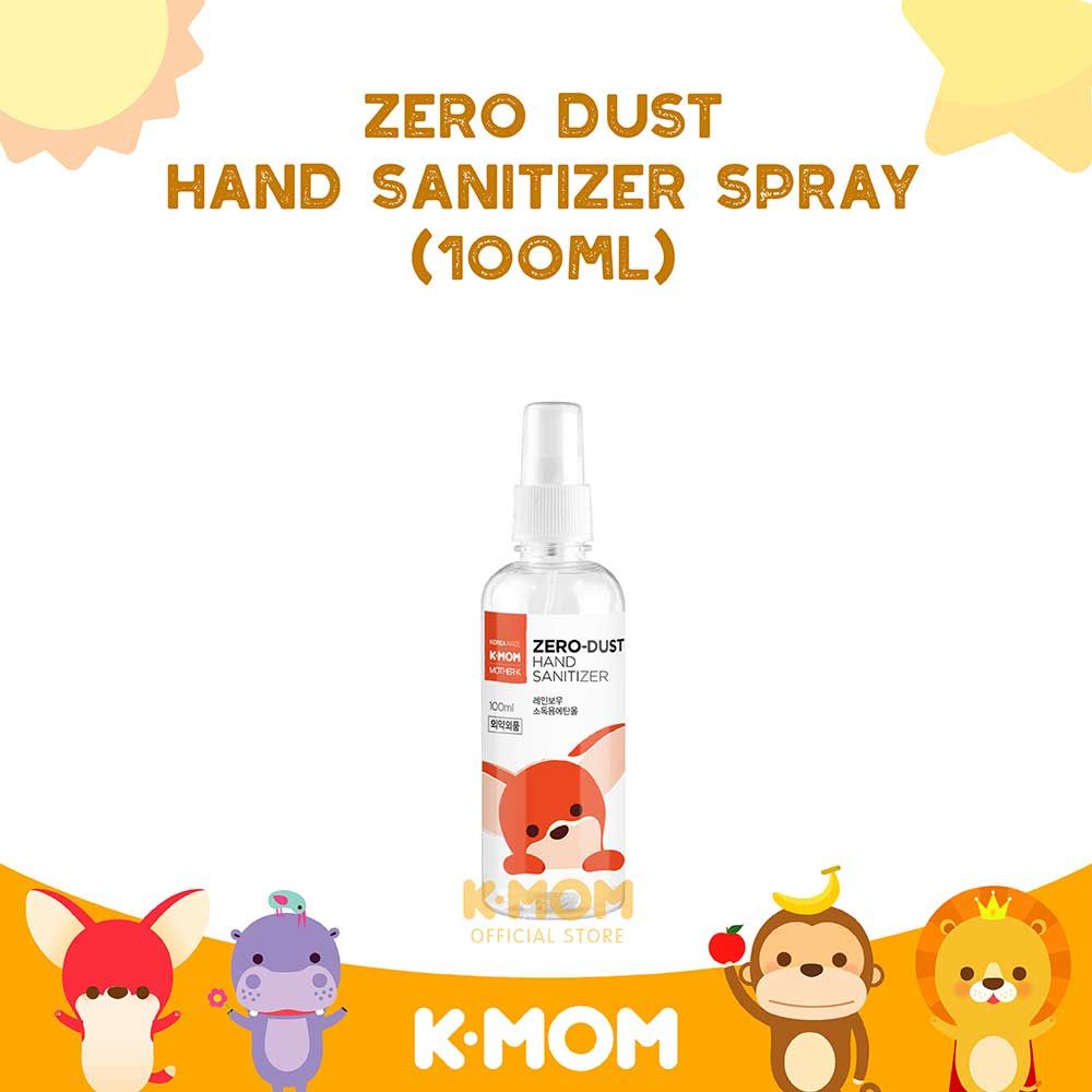 K-MOM - Zero Dust Rainbow Hand Sanitizer Spray 100ml - 1