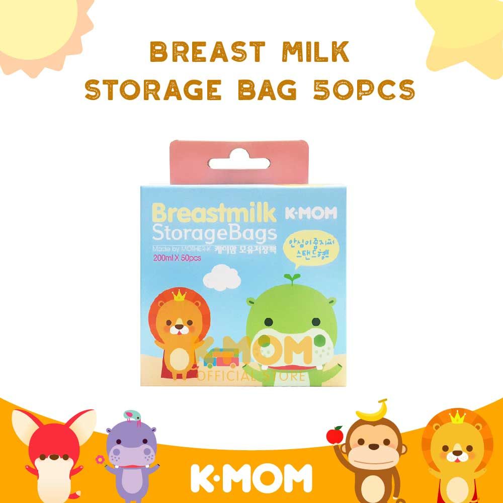 K-MOM - Breast Milk Storage Bags (50 pcs) - 1
