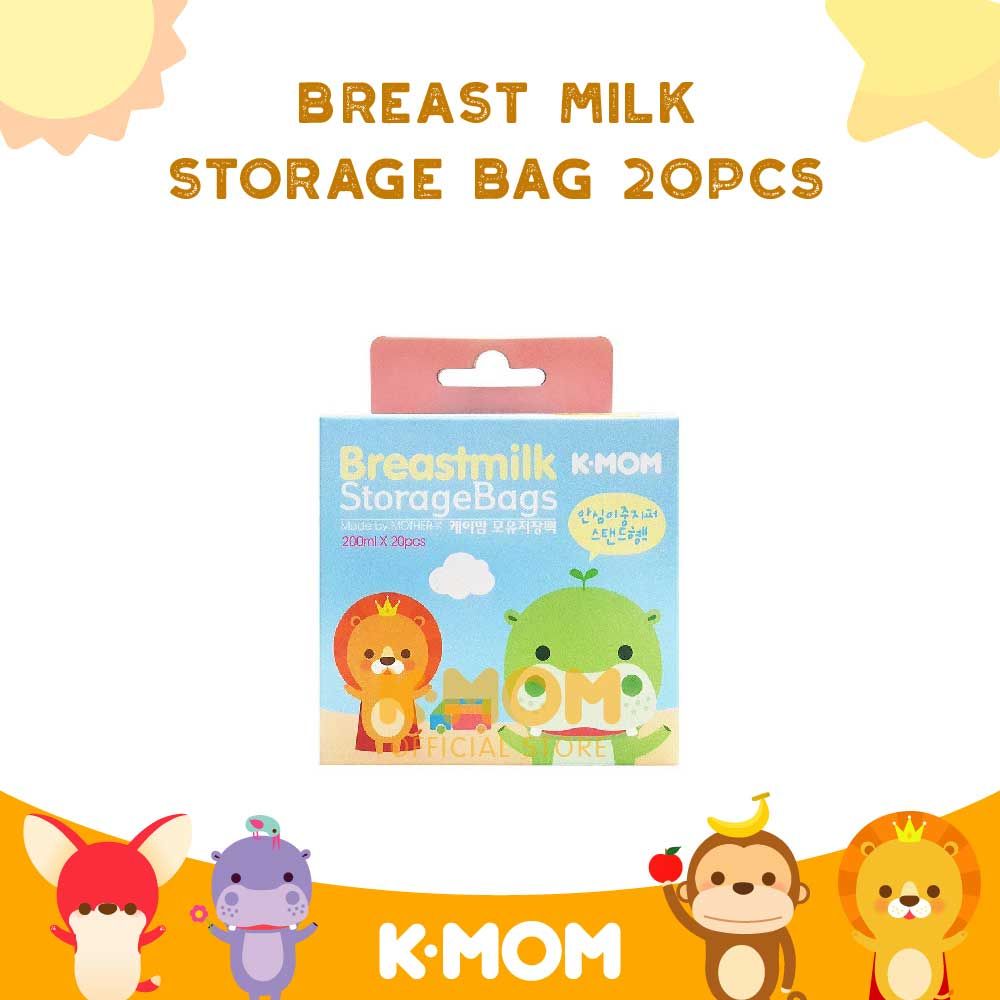 K-MOM - Breast Milk Storage Bags (20 pcs) - 1