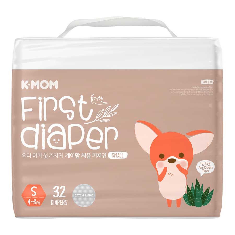 K-MOM - First Diaper Small (32 pcs) - 1