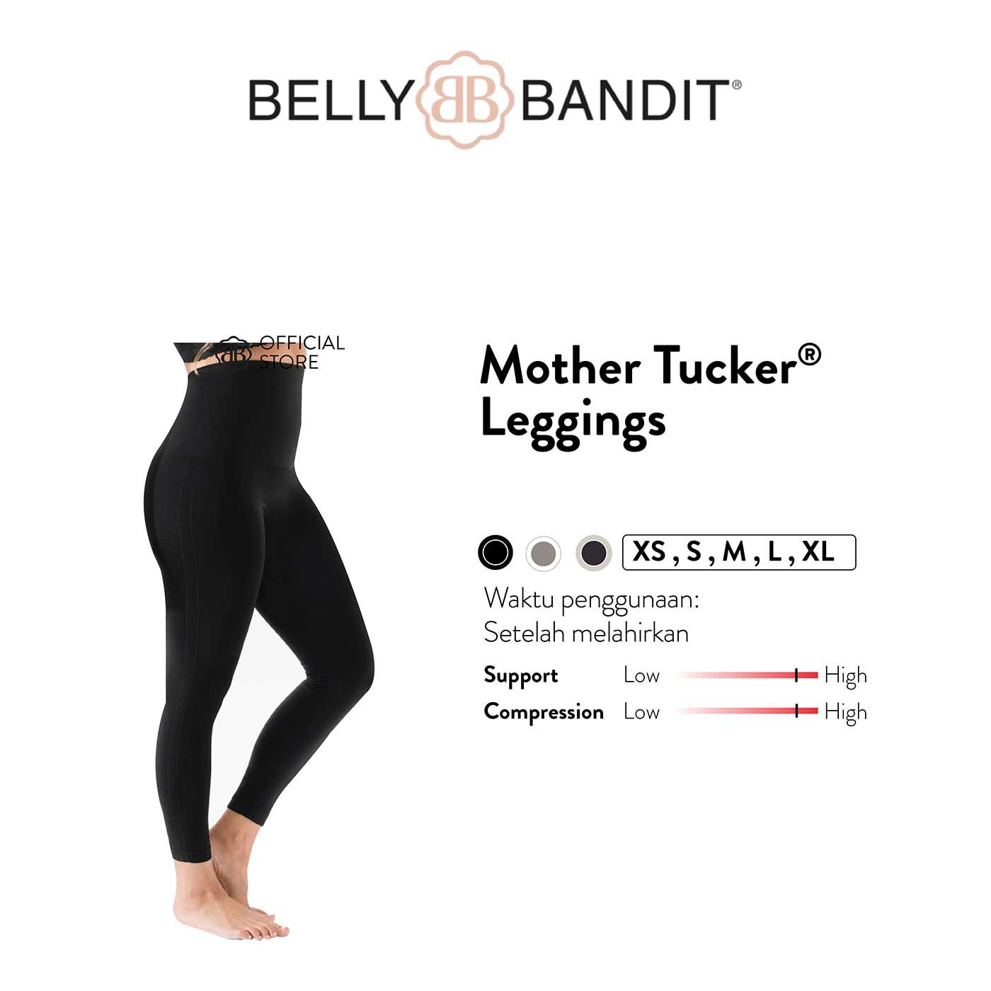 Belly Bandit Mother Tucker Leggings - Black, Extra Small - English Edition