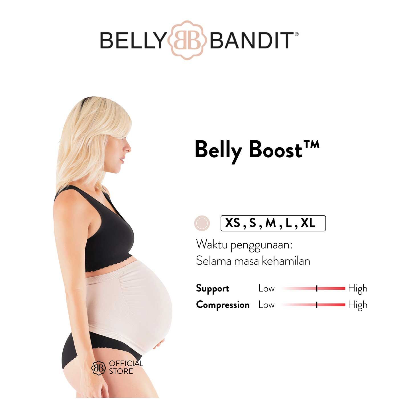 Belly Bandit - Belly Boost-Nude - L | 12-14 - 1