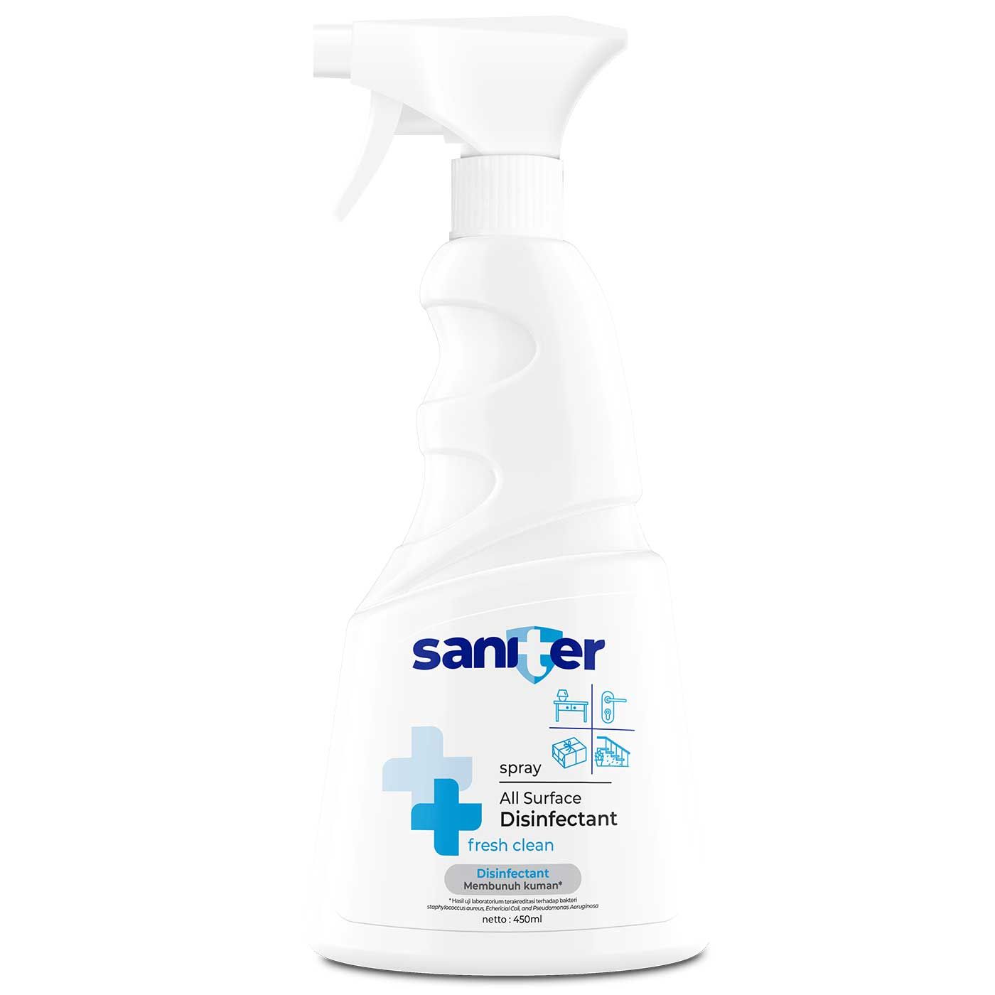 Saniter All Surface Bottle Spray 450ml - 1