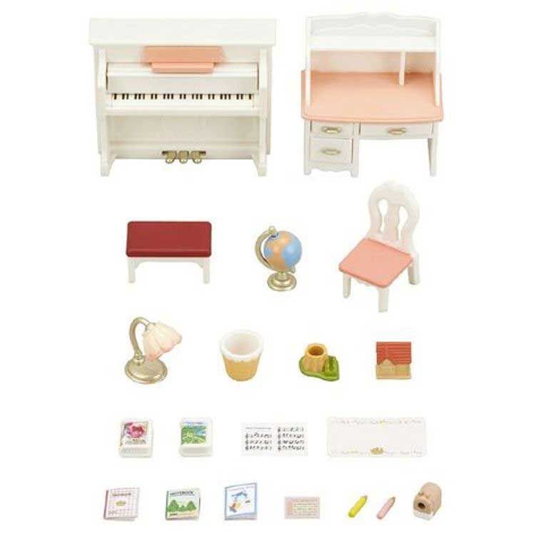 Sylvanian Families Mainan Koleksi Piano & Desk Set - 3