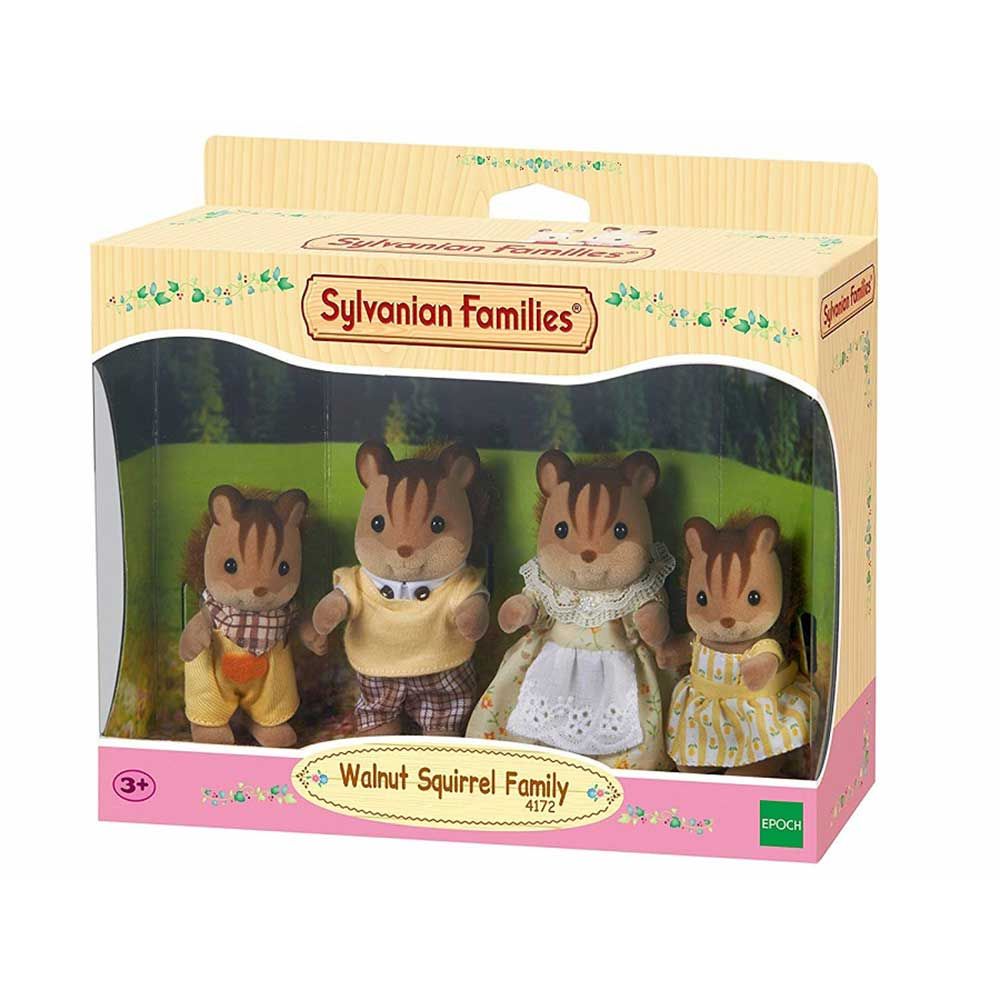 Sylvanian Families Mainan Koleksi Walnut Squirrel Family - 1