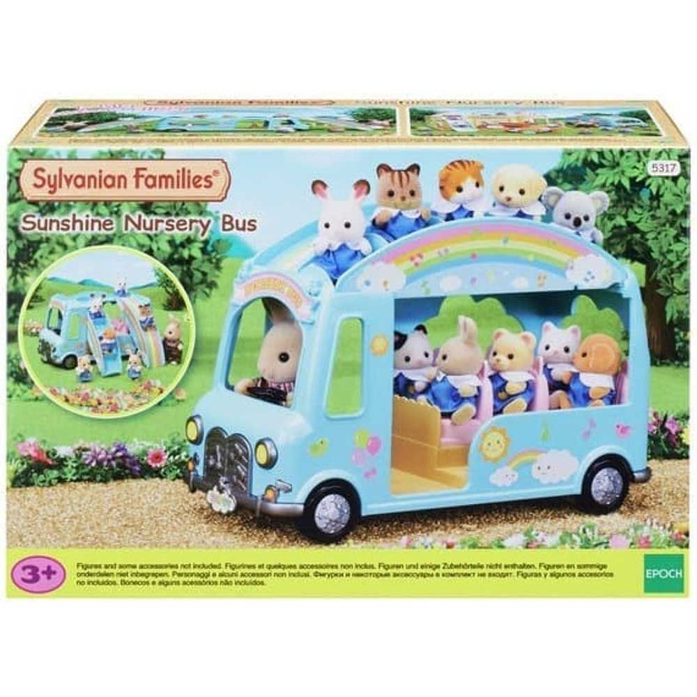 Sylvanian Families Mainan Koleksi Sunshine Nursery Bus - 1