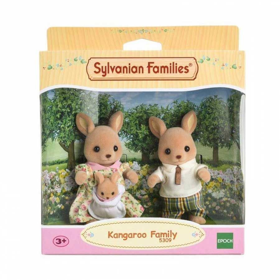 Sylvanian Families Mainan Koleksi Kangaroo Family 3 Figures - 1