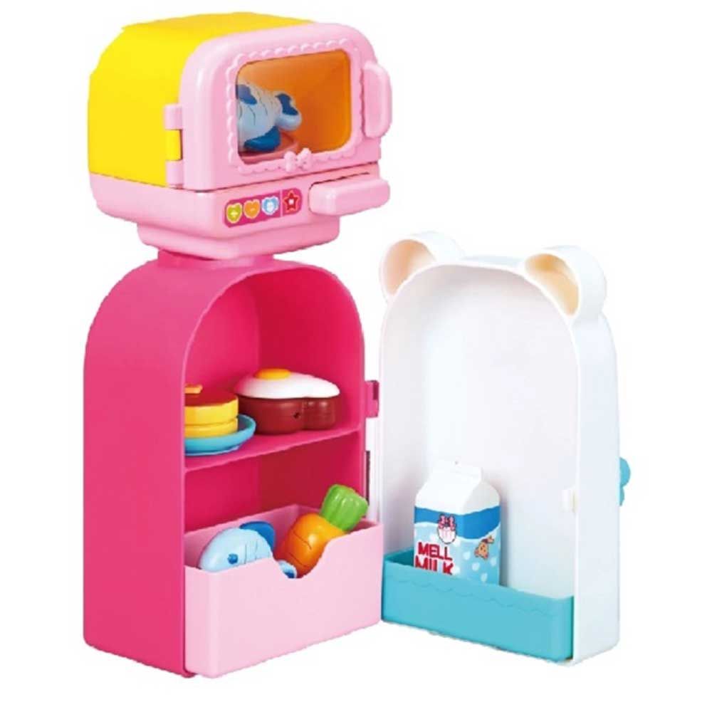 Mell Chan Refrigerator & Microwave Mainan Anak Perempuan - 2