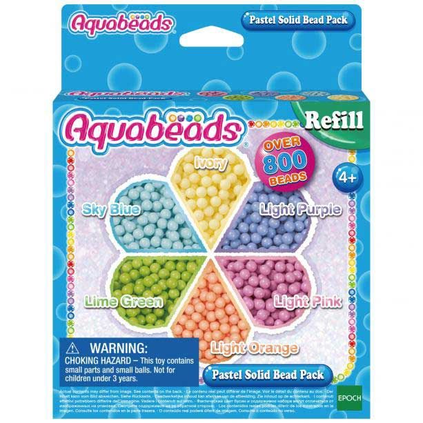 Aquabeads Mainan Edukasi Pastel Solid Bead Pack - 1