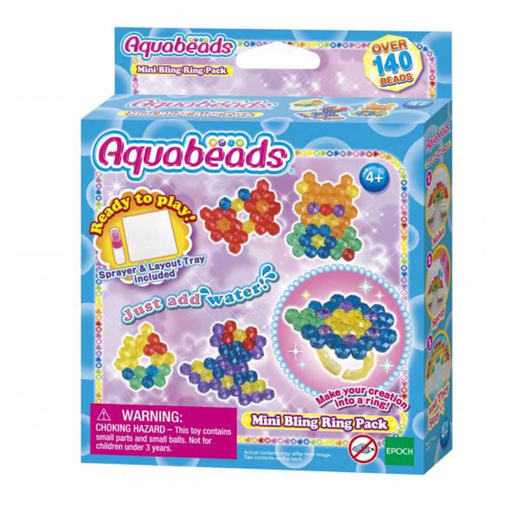 Aquabeads Mainan Edukasi Mini Bling Ring Pack - 1