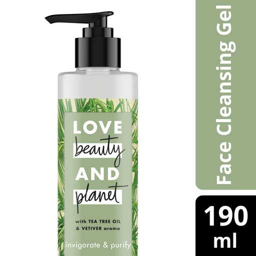 Love Beauty&Planet Face Cleanser Tea Tree 190Ml - 1