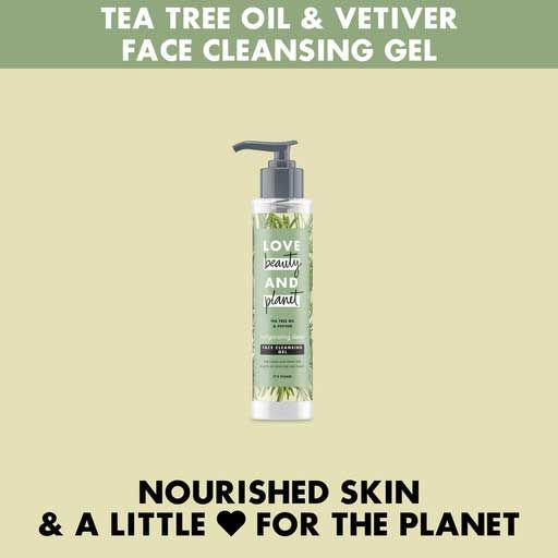 Love Beauty&Planet Face Cleanser Tea Tree 190Ml - 8