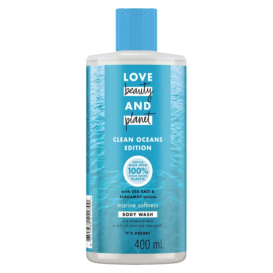 Love Beauty And Planet Body Wash Sea Salt & Bergamot Marine Softness 400Ml - 2