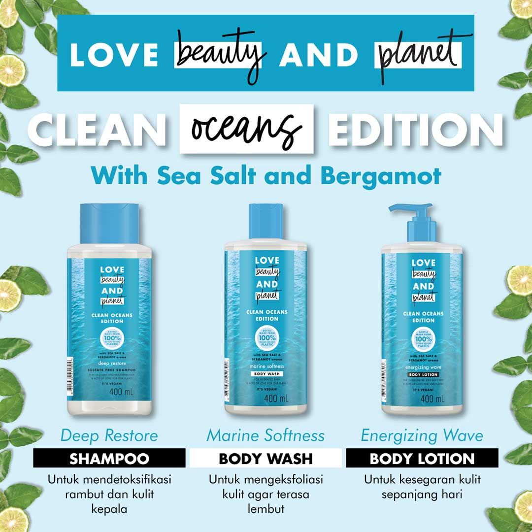 Love Beauty And Planet Body Wash Sea Salt & Bergamot Marine Softness 400Ml - 7