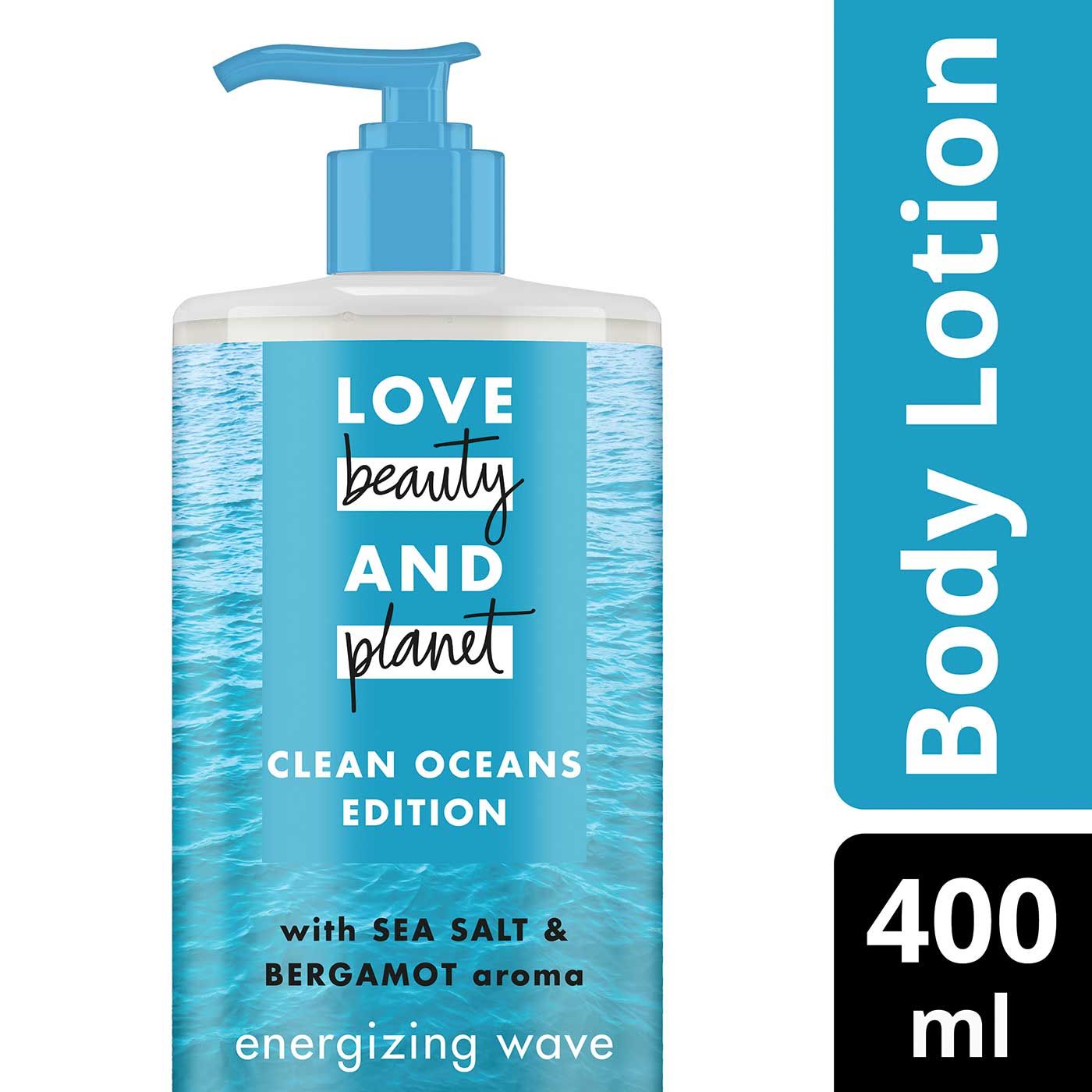 Love Beauty And Planet Body Lotion Sea Salt & Bergamot Energizing Wave 400Ml - 1