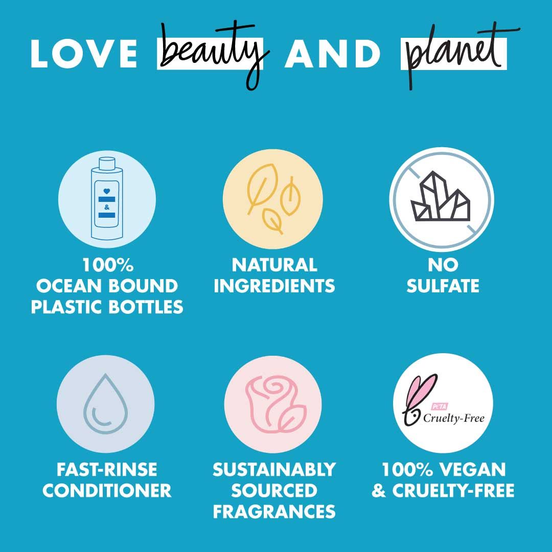 Love Beauty And Planet Shampoo Sea Salt & Bergamot Deep Restore 200Ml - 6
