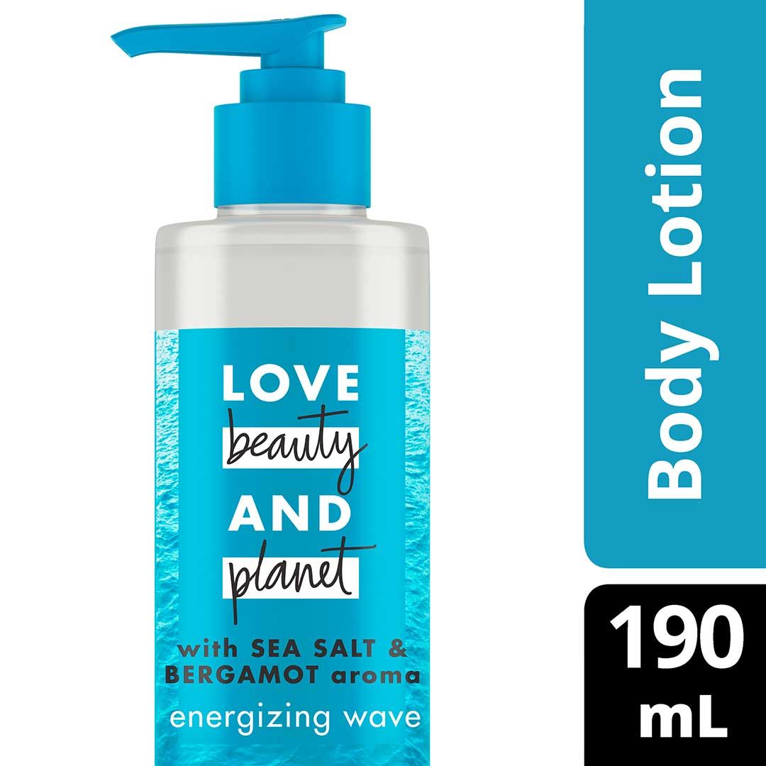 Love Beauty And Planet Body Lotion Sea Salt & Bergamot Energizing Wave 190Ml - 1