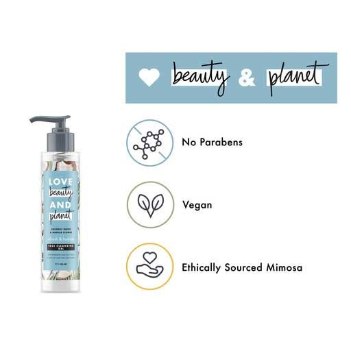 Love Beauty&Planet Face Cleanser Coconut 190Ml - 6
