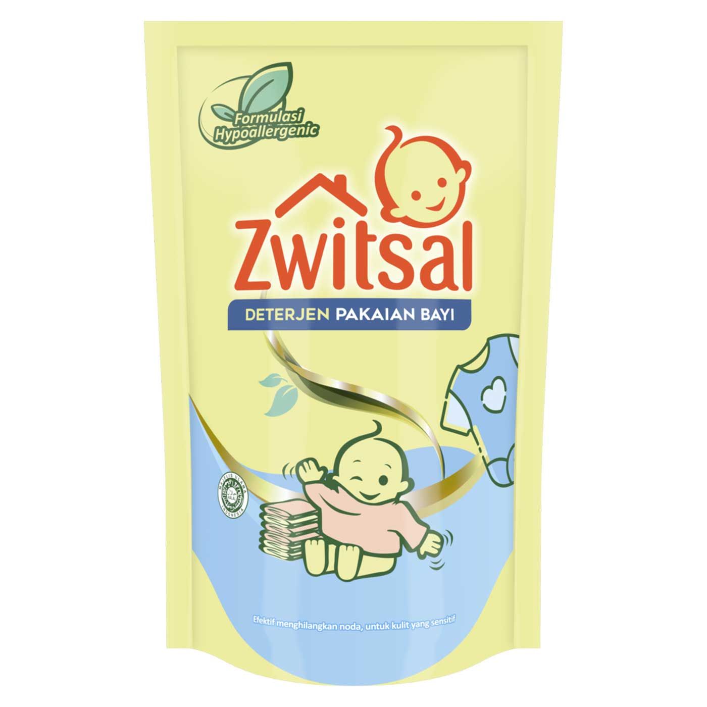 Zwitsal Baby Fabric Detergent 750 ml Free Baby Bottle & Utensils Cleaner 135 ml NEW - 2