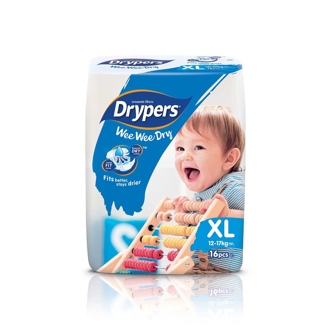 Drypers Wee Wee Dry - XL 16s - 1