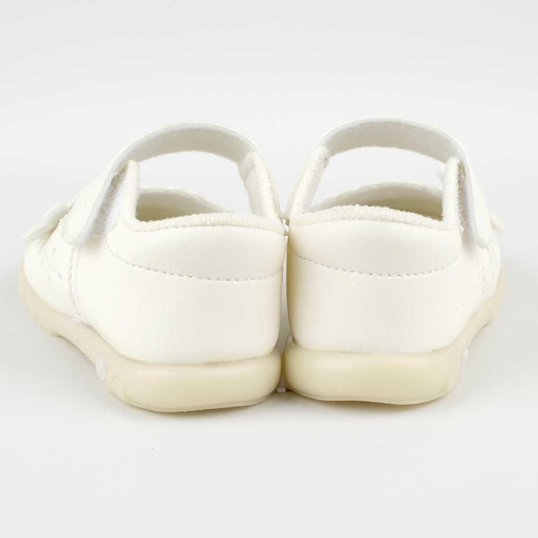 Happy Baby - Sepatu Bayi Bunyi Perempuan - PCB-851 - White - Size 19 - 3