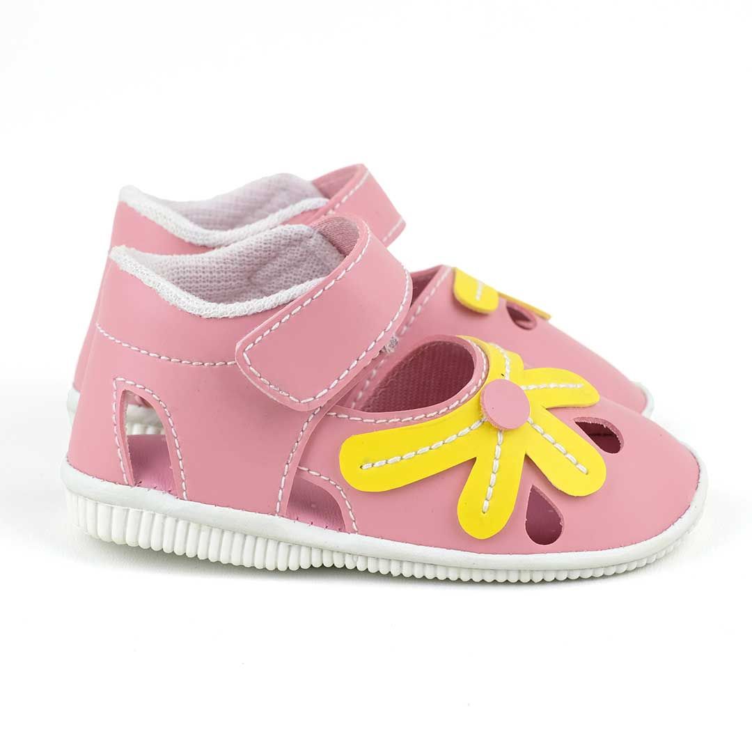 Happy Baby - Sepatu Bayi Bunyi Perempuan - SB-978 - Pink - Size 21 - 2