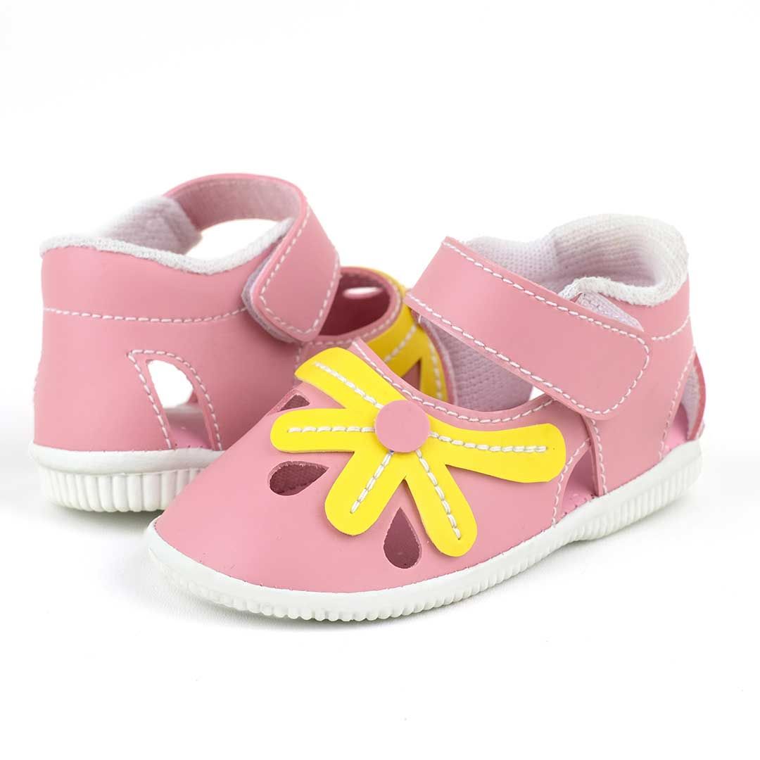 Happy Baby - Sepatu Bayi Bunyi Perempuan - SB-978 - Pink - Size 21 - 4