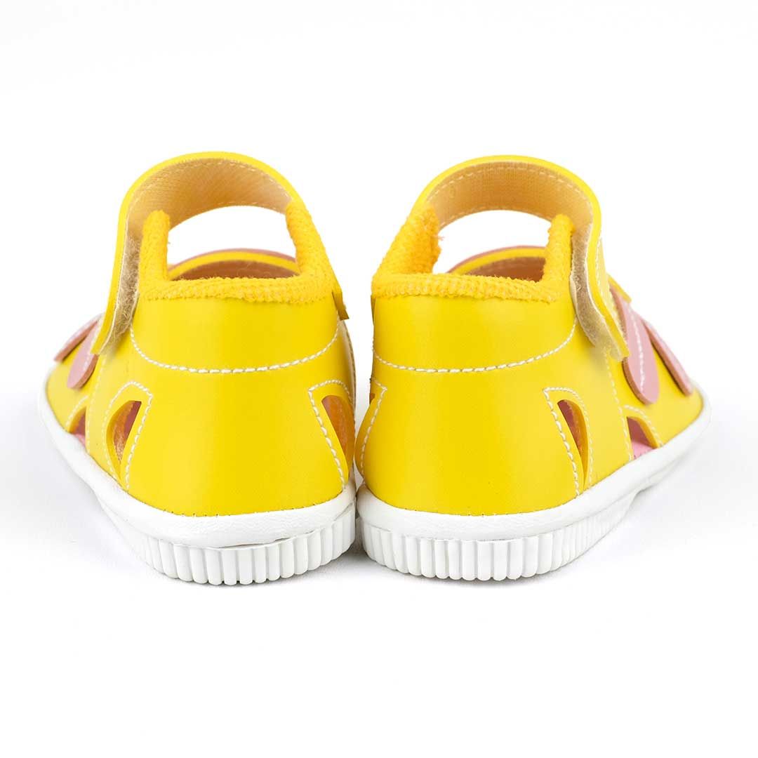 Happy Baby - Sepatu Bayi Bunyi Perempuan - SB-978 - Yellow - Size 19 - 3