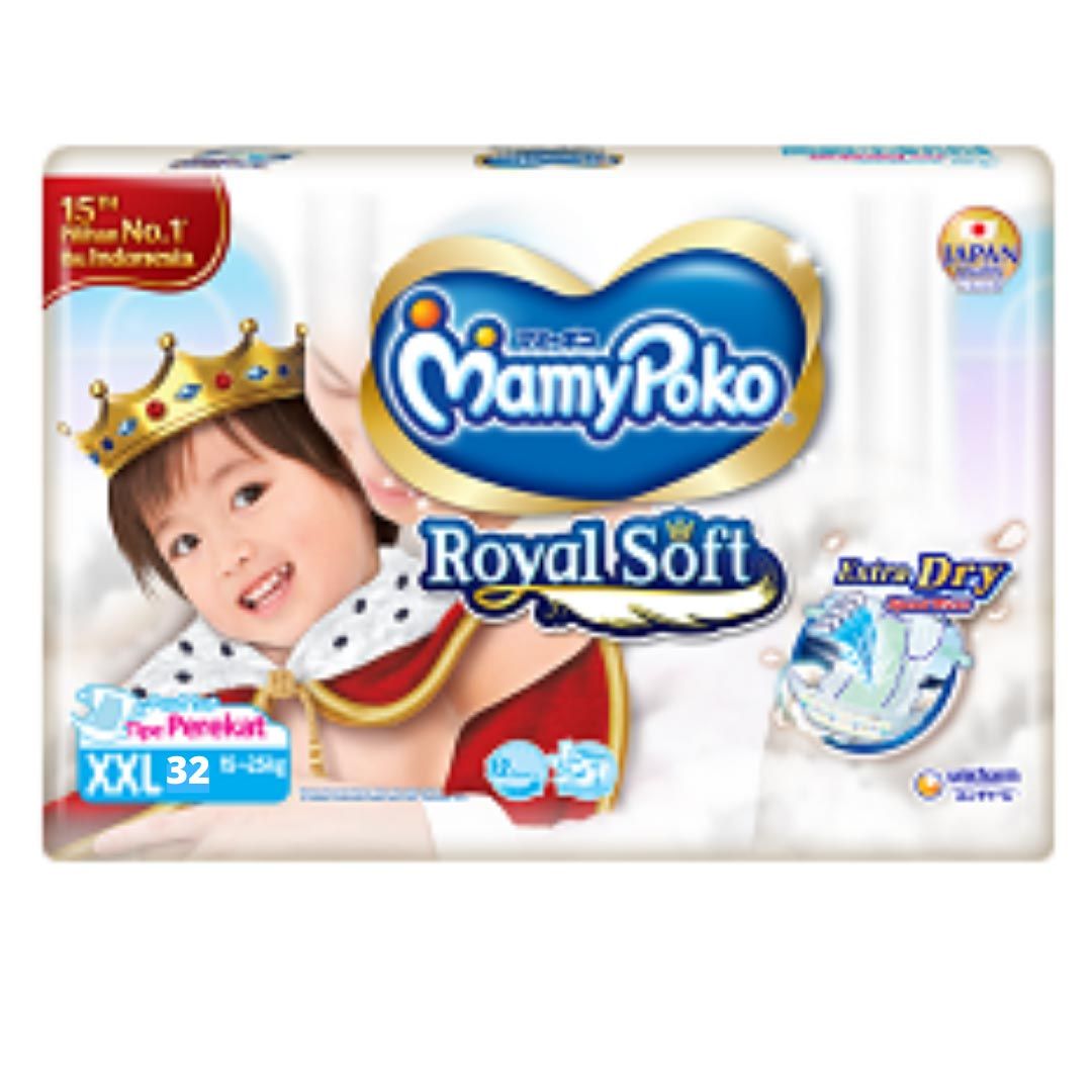 Mamy Poko Tape Royal Soft XXL32 - 1