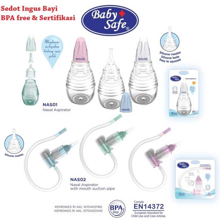 Baby Safe Silicone Nasal Aspirator - 1