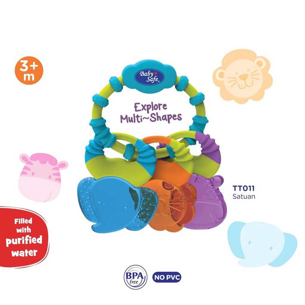 Baby Safe Fun Shapes Teether - 1