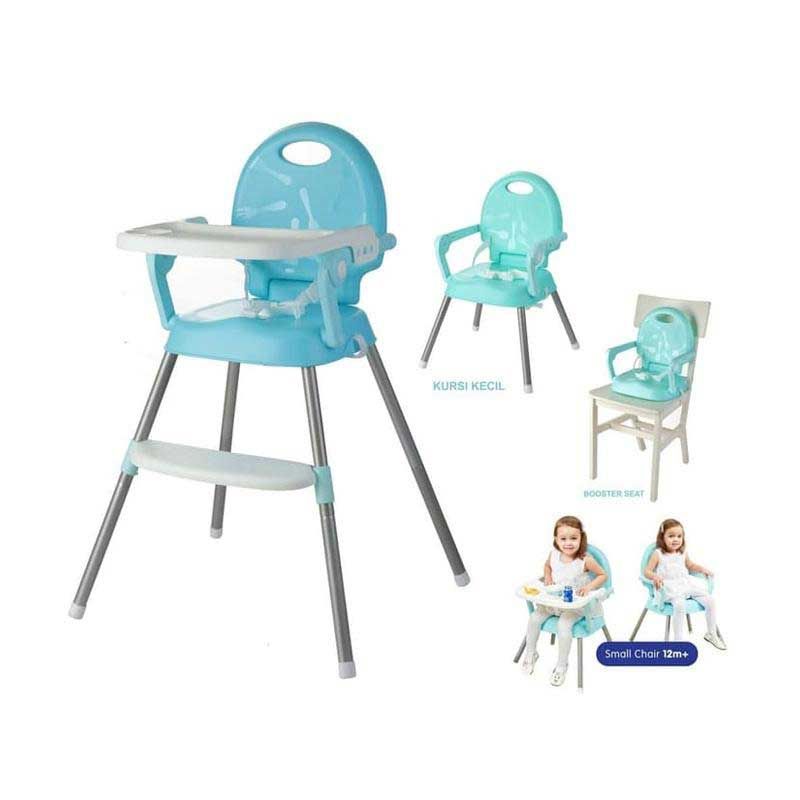 Baby Safe High Chair 3 In 1 Green - 2