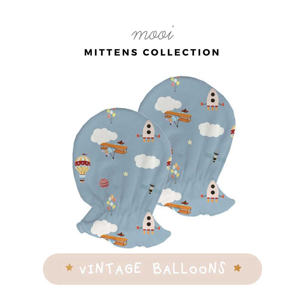 Sarung Tangan MOOI ( Mittens MOOI ) Vintage Balloons - 1