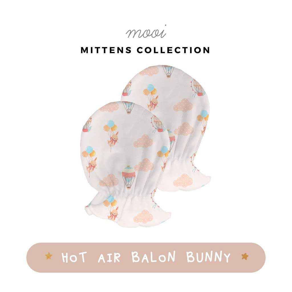 Sarung Tangan MOOI ( Mittens MOOI ) Rabbit Balloons - 1