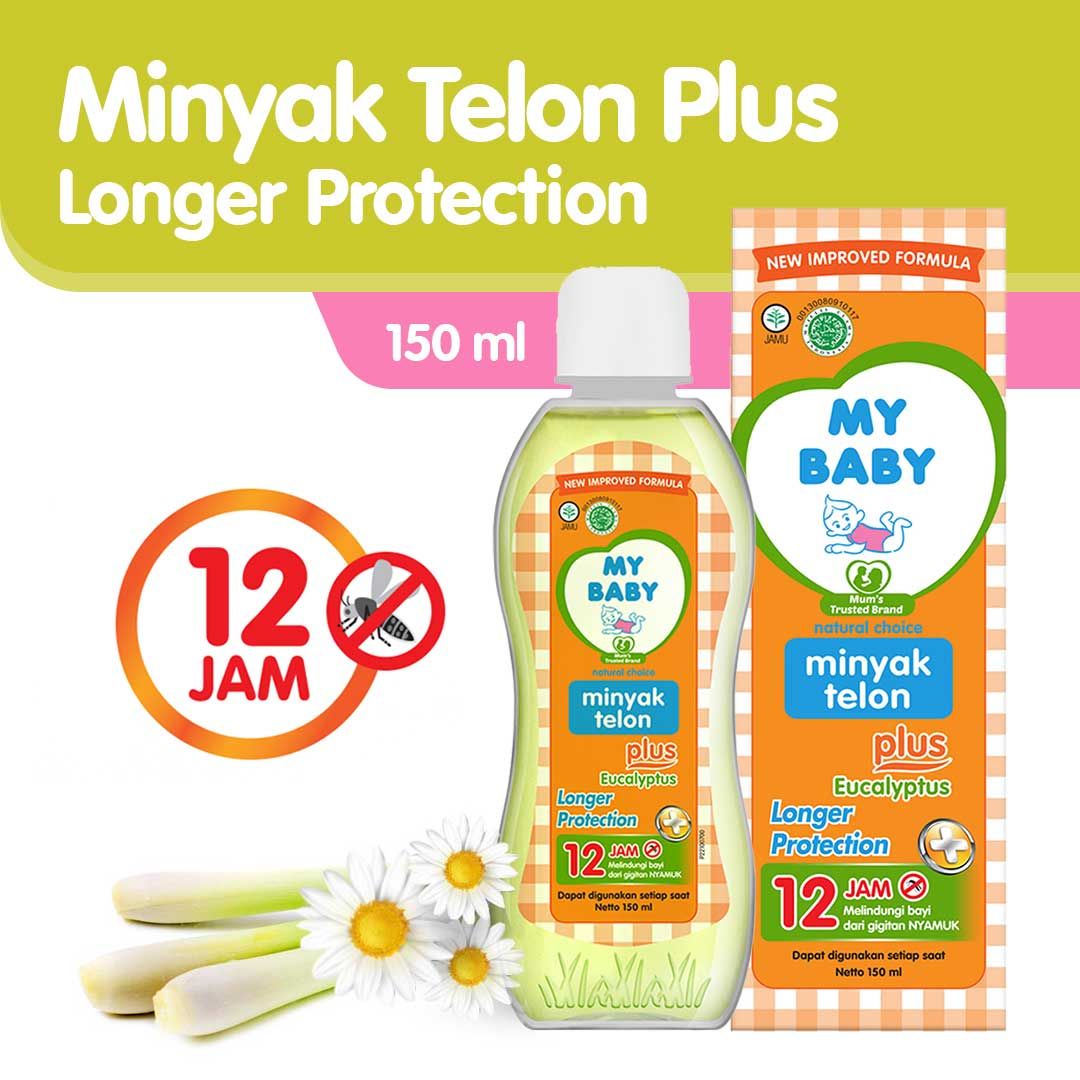 My Baby Minyak Telon Plus Longer Protection 150ml - 1