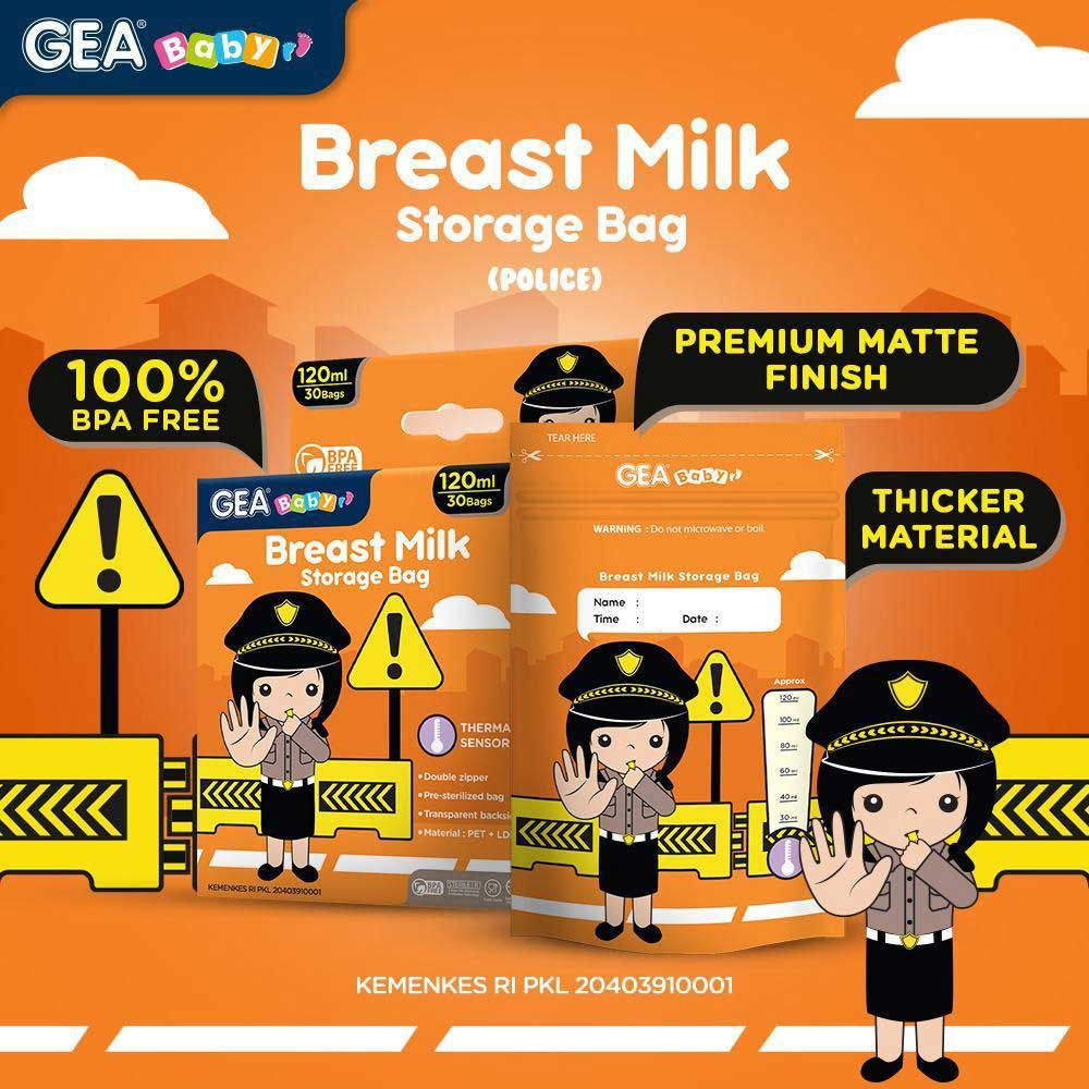 Gea Baby Profession Edition - Police Orange 120ml - 1